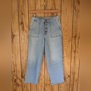 Universal Thread wide leg crop jeans